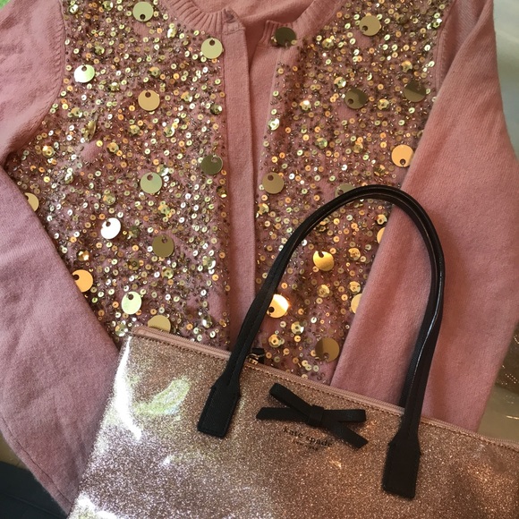 Gorgeous pink cashmere Robert Rodriguez cardigan. - Picture 5 of 6